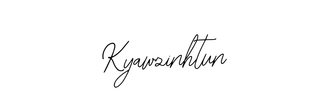 Similarly Bearetta-2O07w is the best handwritten signature design. Signature creator online .You can use it as an online autograph creator for name Kyawzinhtun. Kyawzinhtun signature style 12 images and pictures png