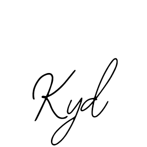 Create a beautiful signature design for name Kyd. With this signature (Bearetta-2O07w) fonts, you can make a handwritten signature for free. Kyd signature style 12 images and pictures png