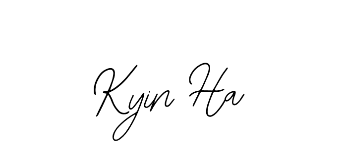 How to make Kyin Ha signature? Bearetta-2O07w is a professional autograph style. Create handwritten signature for Kyin Ha name. Kyin Ha signature style 12 images and pictures png