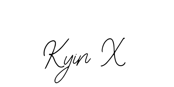 Bearetta-2O07w is a professional signature style that is perfect for those who want to add a touch of class to their signature. It is also a great choice for those who want to make their signature more unique. Get Kyin X name to fancy signature for free. Kyin X signature style 12 images and pictures png