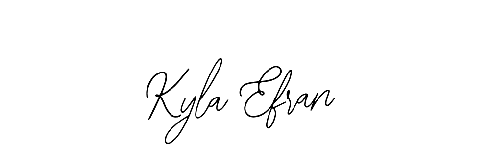 Also You can easily find your signature by using the search form. We will create Kyla Efran name handwritten signature images for you free of cost using Bearetta-2O07w sign style. Kyla Efran signature style 12 images and pictures png