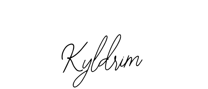 Bearetta-2O07w is a professional signature style that is perfect for those who want to add a touch of class to their signature. It is also a great choice for those who want to make their signature more unique. Get Kyldrim name to fancy signature for free. Kyldrim signature style 12 images and pictures png