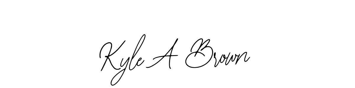 Also we have Kyle A Brown name is the best signature style. Create professional handwritten signature collection using Bearetta-2O07w autograph style. Kyle A Brown signature style 12 images and pictures png