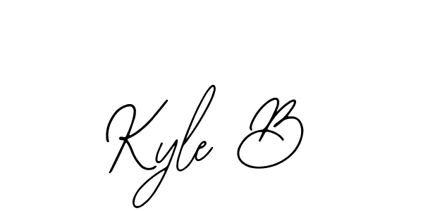 This is the best signature style for the Kyle B name. Also you like these signature font (Bearetta-2O07w). Mix name signature. Kyle B signature style 12 images and pictures png