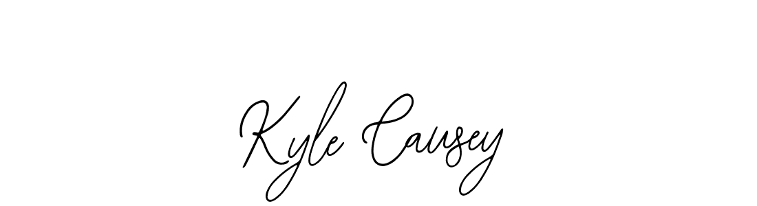 The best way (Bearetta-2O07w) to make a short signature is to pick only two or three words in your name. The name Kyle Causey include a total of six letters. For converting this name. Kyle Causey signature style 12 images and pictures png