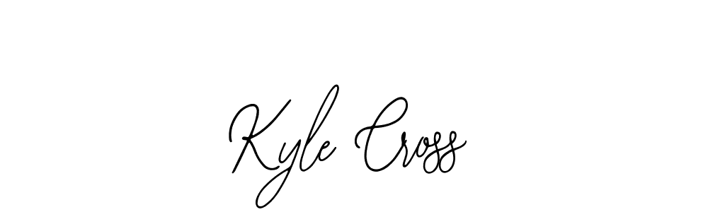 Design your own signature with our free online signature maker. With this signature software, you can create a handwritten (Bearetta-2O07w) signature for name Kyle Cross. Kyle Cross signature style 12 images and pictures png