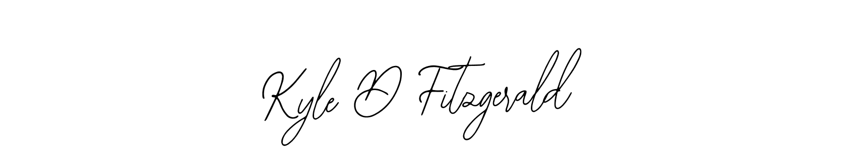 Design your own signature with our free online signature maker. With this signature software, you can create a handwritten (Bearetta-2O07w) signature for name Kyle D Fitzgerald. Kyle D Fitzgerald signature style 12 images and pictures png