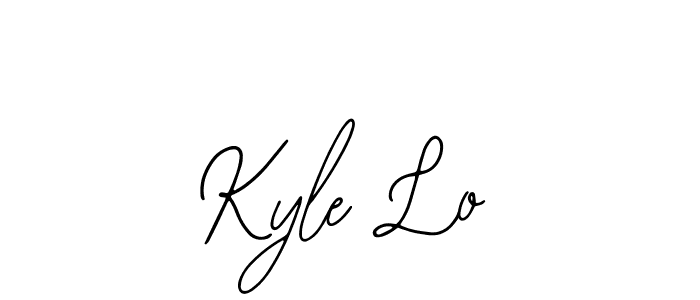 The best way (Bearetta-2O07w) to make a short signature is to pick only two or three words in your name. The name Kyle Lo include a total of six letters. For converting this name. Kyle Lo signature style 12 images and pictures png
