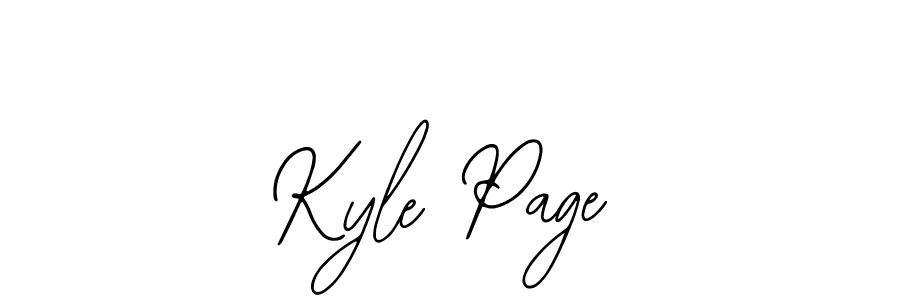 if you are searching for the best signature style for your name Kyle Page. so please give up your signature search. here we have designed multiple signature styles  using Bearetta-2O07w. Kyle Page signature style 12 images and pictures png