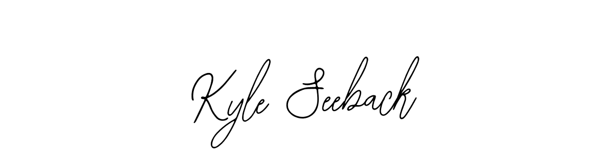 How to make Kyle Seeback signature? Bearetta-2O07w is a professional autograph style. Create handwritten signature for Kyle Seeback name. Kyle Seeback signature style 12 images and pictures png