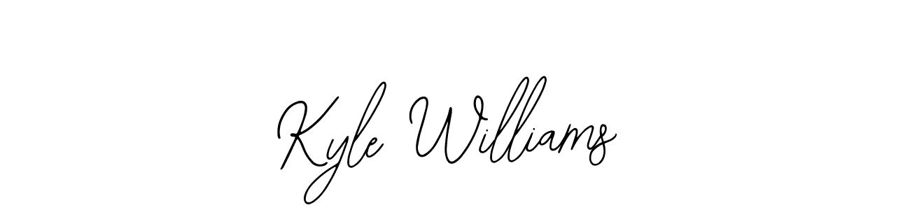 Also You can easily find your signature by using the search form. We will create Kyle Williams name handwritten signature images for you free of cost using Bearetta-2O07w sign style. Kyle Williams signature style 12 images and pictures png