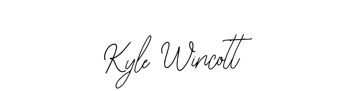 Best and Professional Signature Style for Kyle Wincott. Bearetta-2O07w Best Signature Style Collection. Kyle Wincott signature style 12 images and pictures png