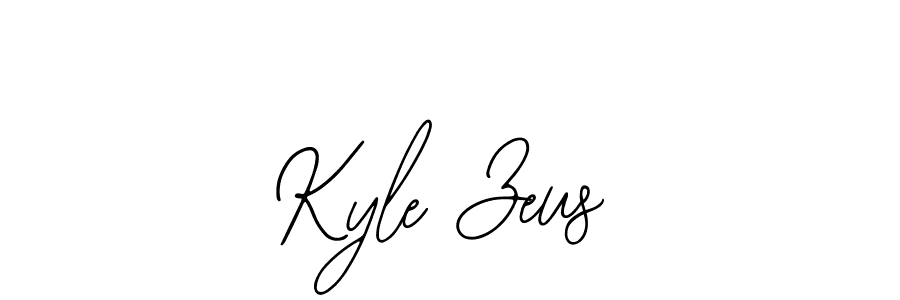 Also You can easily find your signature by using the search form. We will create Kyle Zeus name handwritten signature images for you free of cost using Bearetta-2O07w sign style. Kyle Zeus signature style 12 images and pictures png