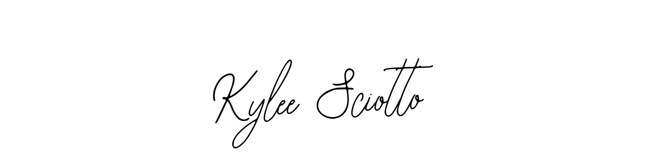 Use a signature maker to create a handwritten signature online. With this signature software, you can design (Bearetta-2O07w) your own signature for name Kylee Sciotto. Kylee Sciotto signature style 12 images and pictures png