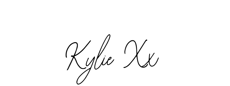 How to make Kylie Xx name signature. Use Bearetta-2O07w style for creating short signs online. This is the latest handwritten sign. Kylie Xx signature style 12 images and pictures png