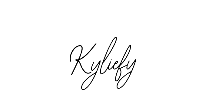 How to Draw Kyliefy signature style? Bearetta-2O07w is a latest design signature styles for name Kyliefy. Kyliefy signature style 12 images and pictures png