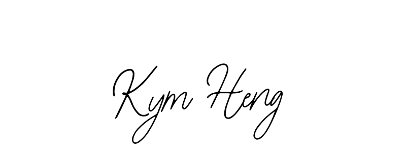 if you are searching for the best signature style for your name Kym Heng. so please give up your signature search. here we have designed multiple signature styles  using Bearetta-2O07w. Kym Heng signature style 12 images and pictures png