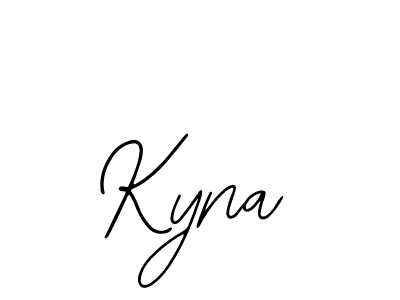 if you are searching for the best signature style for your name Kyna. so please give up your signature search. here we have designed multiple signature styles  using Bearetta-2O07w. Kyna signature style 12 images and pictures png
