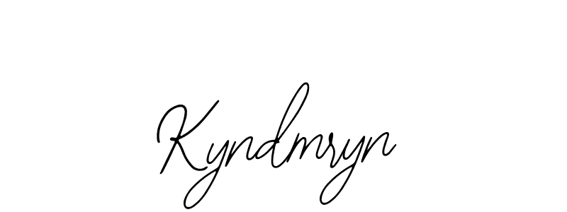 How to Draw Kyndmryn signature style? Bearetta-2O07w is a latest design signature styles for name Kyndmryn. Kyndmryn signature style 12 images and pictures png