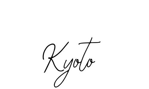 How to Draw Kyoto signature style? Bearetta-2O07w is a latest design signature styles for name Kyoto. Kyoto signature style 12 images and pictures png