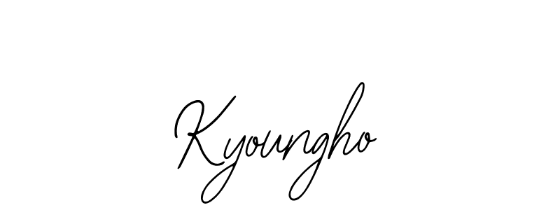 Create a beautiful signature design for name Kyoungho. With this signature (Bearetta-2O07w) fonts, you can make a handwritten signature for free. Kyoungho signature style 12 images and pictures png