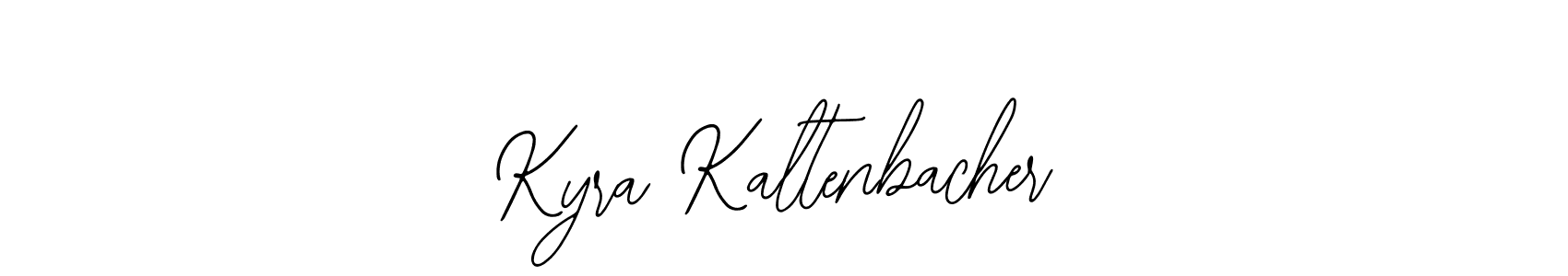 Make a beautiful signature design for name Kyra Kaltenbacher. Use this online signature maker to create a handwritten signature for free. Kyra Kaltenbacher signature style 12 images and pictures png