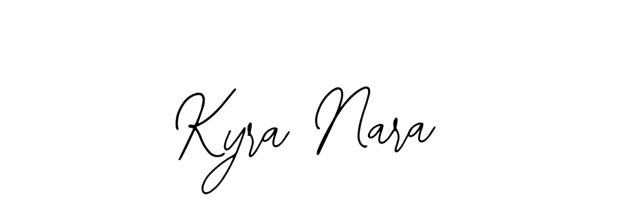 Bearetta-2O07w is a professional signature style that is perfect for those who want to add a touch of class to their signature. It is also a great choice for those who want to make their signature more unique. Get Kyra Nara name to fancy signature for free. Kyra Nara signature style 12 images and pictures png