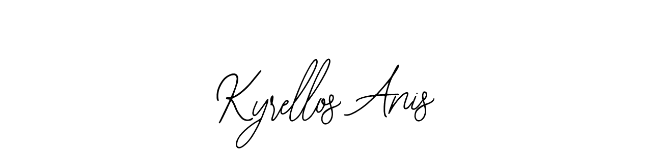 It looks lik you need a new signature style for name Kyrellos Anis. Design unique handwritten (Bearetta-2O07w) signature with our free signature maker in just a few clicks. Kyrellos Anis signature style 12 images and pictures png