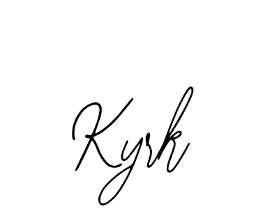 Make a beautiful signature design for name Kyrk. Use this online signature maker to create a handwritten signature for free. Kyrk signature style 12 images and pictures png