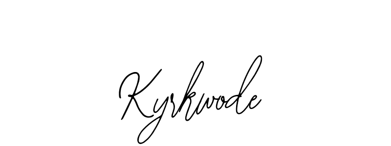 It looks lik you need a new signature style for name Kyrkwode. Design unique handwritten (Bearetta-2O07w) signature with our free signature maker in just a few clicks. Kyrkwode signature style 12 images and pictures png