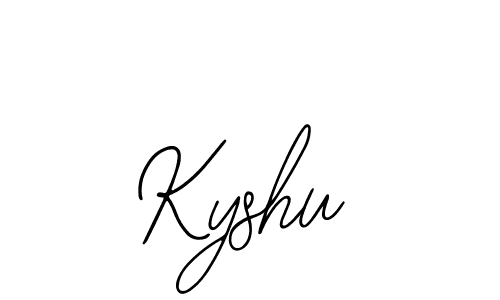 How to Draw Kyshu signature style? Bearetta-2O07w is a latest design signature styles for name Kyshu. Kyshu signature style 12 images and pictures png