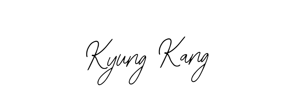 How to make Kyung Kang name signature. Use Bearetta-2O07w style for creating short signs online. This is the latest handwritten sign. Kyung Kang signature style 12 images and pictures png