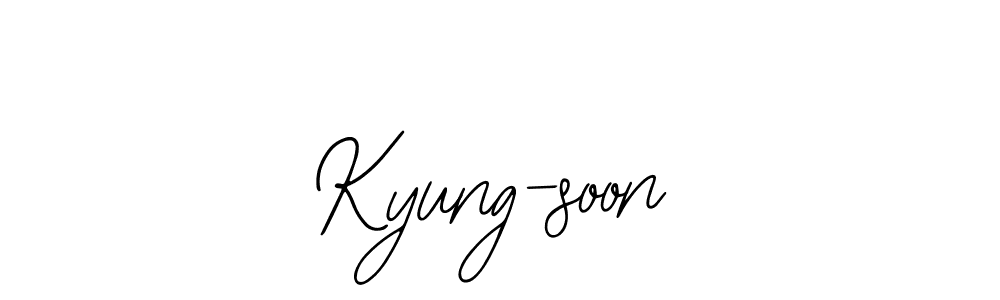 How to Draw Kyung-soon signature style? Bearetta-2O07w is a latest design signature styles for name Kyung-soon. Kyung-soon signature style 12 images and pictures png