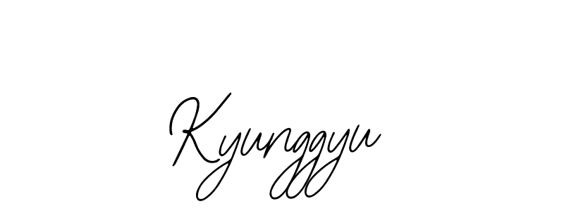 Make a beautiful signature design for name Kyunggyu. Use this online signature maker to create a handwritten signature for free. Kyunggyu signature style 12 images and pictures png