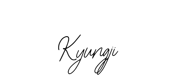 Design your own signature with our free online signature maker. With this signature software, you can create a handwritten (Bearetta-2O07w) signature for name Kyungji. Kyungji signature style 12 images and pictures png