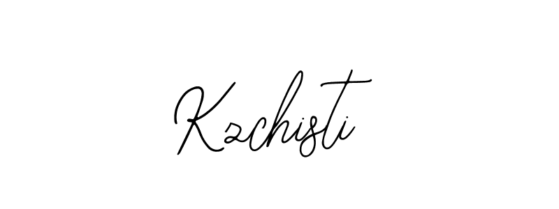 How to make Kzchisti signature? Bearetta-2O07w is a professional autograph style. Create handwritten signature for Kzchisti name. Kzchisti signature style 12 images and pictures png