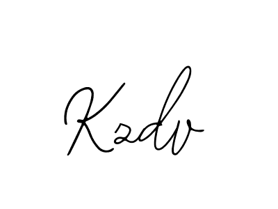 How to make Kzdv signature? Bearetta-2O07w is a professional autograph style. Create handwritten signature for Kzdv name. Kzdv signature style 12 images and pictures png