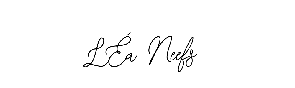 Bearetta-2O07w is a professional signature style that is perfect for those who want to add a touch of class to their signature. It is also a great choice for those who want to make their signature more unique. Get LÉa Neefs name to fancy signature for free. LÉa Neefs signature style 12 images and pictures png