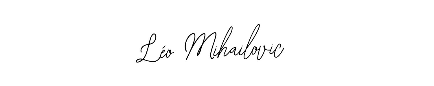 Make a beautiful signature design for name Léo Mihailovic. With this signature (Bearetta-2O07w) style, you can create a handwritten signature for free. Léo Mihailovic signature style 12 images and pictures png