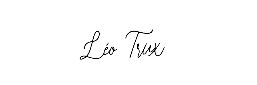 See photos of Léo Trux official signature by Spectra . Check more albums & portfolios. Read reviews & check more about Bearetta-2O07w font. Léo Trux signature style 12 images and pictures png