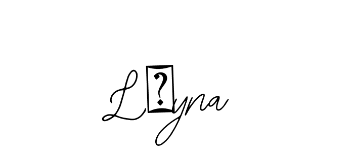 How to make L yna name signature. Use Bearetta-2O07w style for creating short signs online. This is the latest handwritten sign. L yna signature style 12 images and pictures png