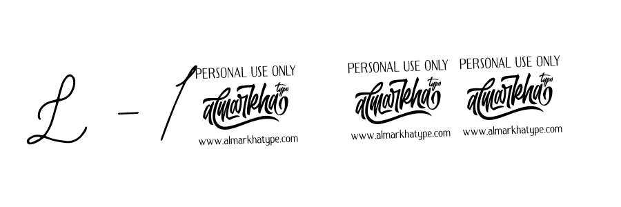 Make a beautiful signature design for name L - 19527. With this signature (Bearetta-2O07w) style, you can create a handwritten signature for free. L - 19527 signature style 12 images and pictures png