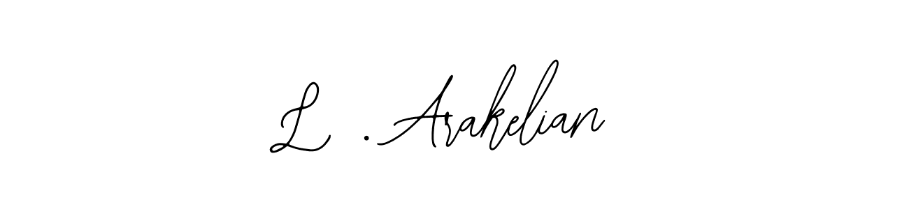 Also we have L . Arakelian name is the best signature style. Create professional handwritten signature collection using Bearetta-2O07w autograph style. L . Arakelian signature style 12 images and pictures png