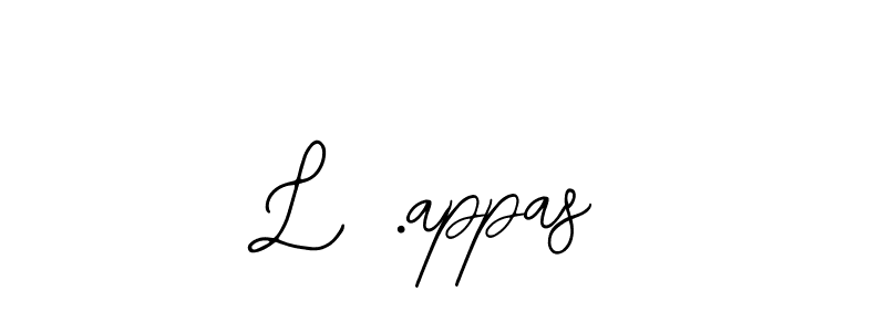 Make a beautiful signature design for name L .appas. Use this online signature maker to create a handwritten signature for free. L .appas signature style 12 images and pictures png