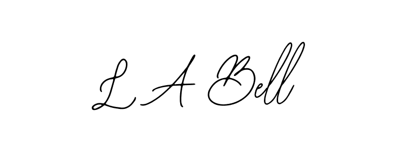 You can use this online signature creator to create a handwritten signature for the name L A Bell. This is the best online autograph maker. L A Bell signature style 12 images and pictures png