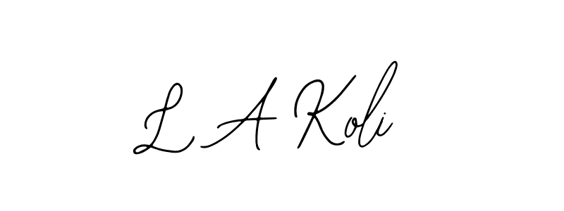 This is the best signature style for the L A Koli name. Also you like these signature font (Bearetta-2O07w). Mix name signature. L A Koli signature style 12 images and pictures png