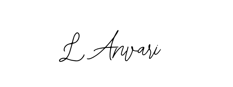 Also You can easily find your signature by using the search form. We will create L Anvari name handwritten signature images for you free of cost using Bearetta-2O07w sign style. L Anvari signature style 12 images and pictures png