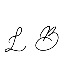 Use a signature maker to create a handwritten signature online. With this signature software, you can design (Bearetta-2O07w) your own signature for name L B. L B signature style 12 images and pictures png