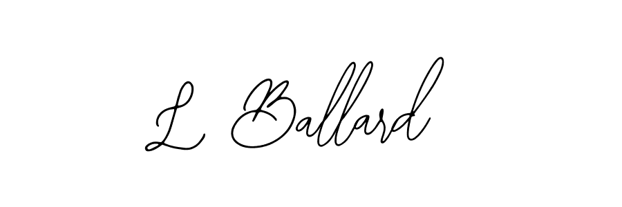 Make a beautiful signature design for name L Ballard. Use this online signature maker to create a handwritten signature for free. L Ballard signature style 12 images and pictures png