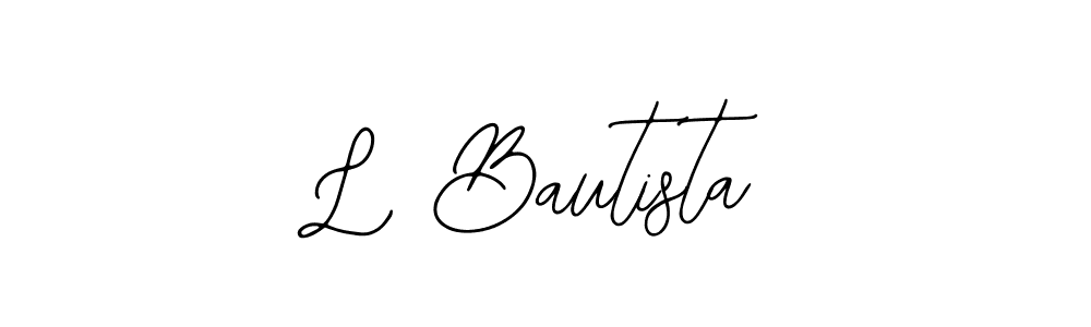 L Bautista stylish signature style. Best Handwritten Sign (Bearetta-2O07w) for my name. Handwritten Signature Collection Ideas for my name L Bautista. L Bautista signature style 12 images and pictures png